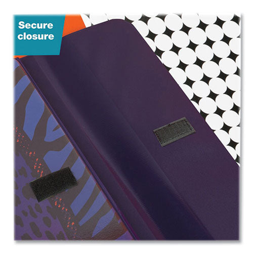 Image of Mead® Trapper Keeper 3-Ring Pocket Binder, 1" Capacity, 11.25 x 12.19, Animal