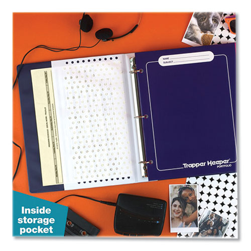 Image of Mead® Trapper Keeper 3-Ring Pocket Binder, 1" Capacity, 11.25 x 12.19, Animal
