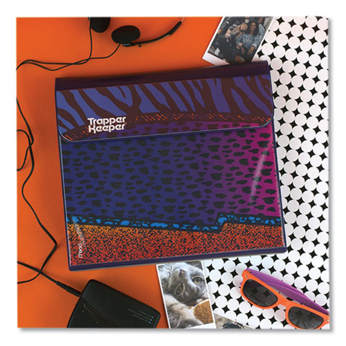 Image of Mead® Trapper Keeper 3-Ring Pocket Binder, 1" Capacity, 11.25 x 12.19, Animal