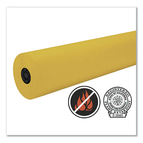 Image of Pacon® Decorol Flame Retardant Art Rolls, 40 lb Cover Weight, 36 x 1,000 ft, Gold