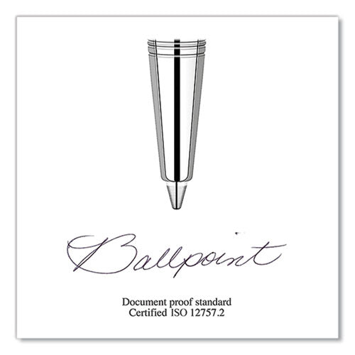 Image of Parker® Quinkflow Refill for Parker Ballpoint Pen, Medium Tip, Black Ink, 3/Pack