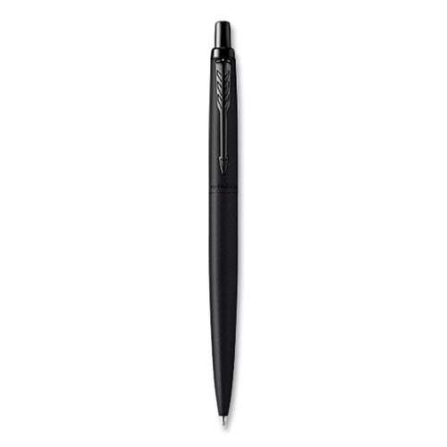 Image of Parker® Jotter XL Ballpoint Pen, Retractable, Medium Point, Blue Ink, Black Barrel