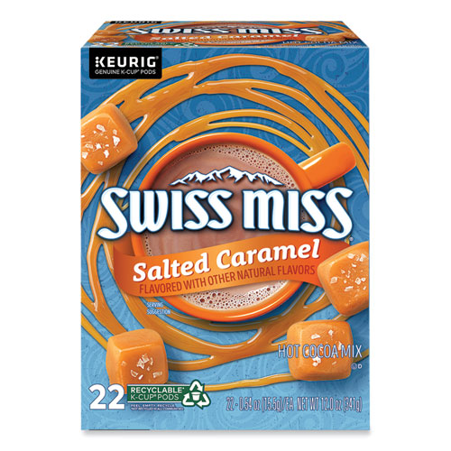 Image of Swiss Miss® Salted Caramel Hot Cocoa K-Cups, 22/Box