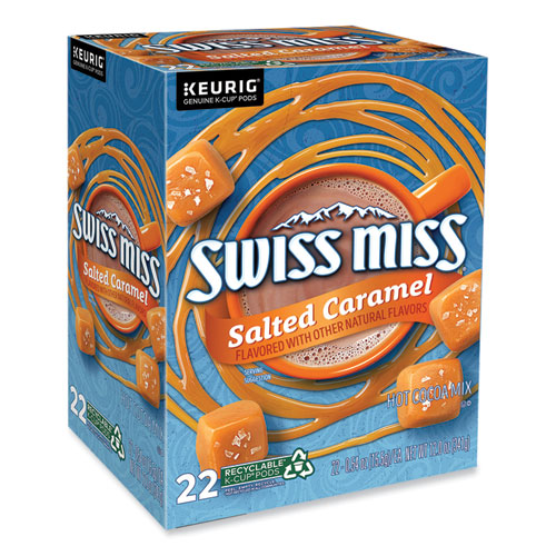 Image of Swiss Miss® Salted Caramel Hot Cocoa K-Cups, 22/Box