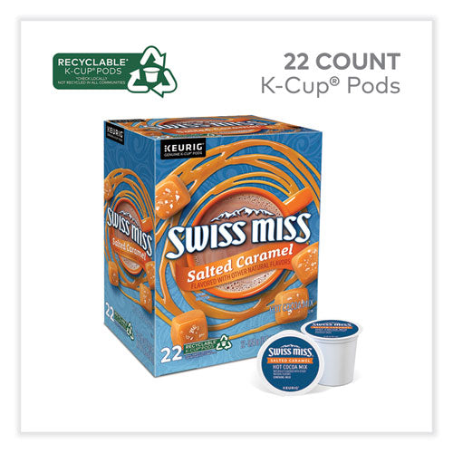 Image of Swiss Miss® Salted Caramel Hot Cocoa K-Cups, 22/Box