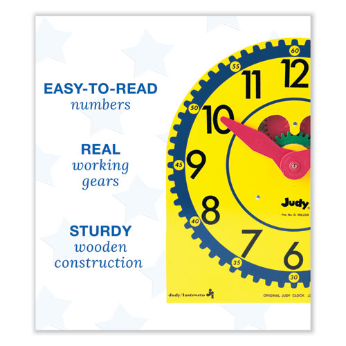 Image of Carson-Dellosa Education Large Judy Clock, Ages 5 to 9