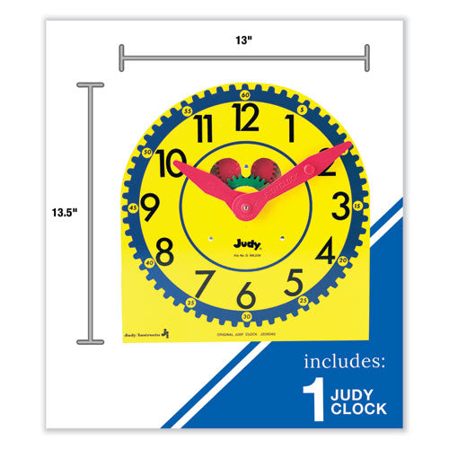 Image of Carson-Dellosa Education Large Judy Clock, Ages 5 to 9