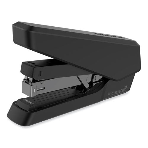 Image of Fellowes® LX870 EasyPress Stapler with Antimicrobial Protection, 40-Sheet Capacity, Black
