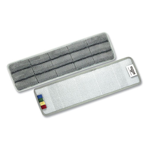 Image of Unger® OmniClean Microfiber Pads, 16", Gray, 5/Pack