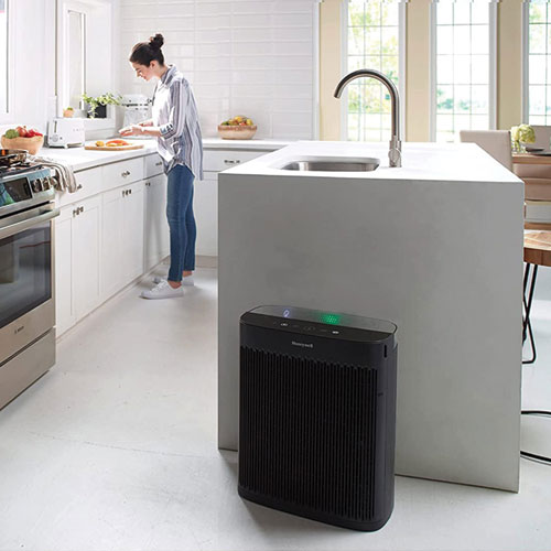 Image of Honeywell Insight Air Purifier HPA5300B, 500 sq ft Room Capacity, Black
