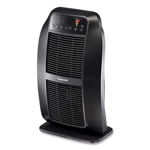 Image of Honeywell Heat Genius Ceramic Portable Heater, 1,575 W, 5.6 x 10.2 x 17.3, Black