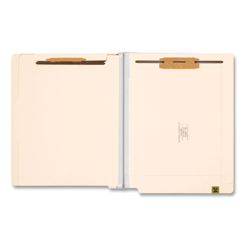 Image of Smead Yearly End Tab File Folder Labels, 2024, Gold, 500/Roll