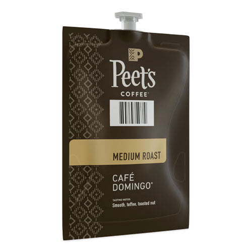 Image of Peet's Coffee & Tea® FLAVIA Ground Coffee Freshpacks, Cafe Domingo Blend, 76/Carton