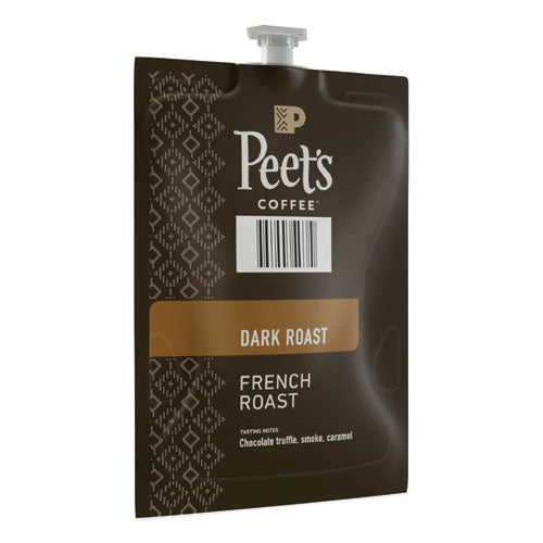 Image of Peet's Coffee & Tea® FLAVIA Ground Coffee Freshpacks, French Roast, 76/Carton
