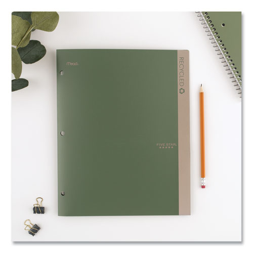 Image of Five Star® Recycled Plastic Two-Pocket Folder, 11" x 8.5", Randomly Assorted