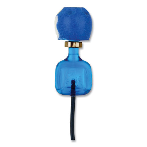 Image of Howard Leight® by Honeywell TrustFit Trak Detectable Reusable Corded Foam Earplugs, One Size Fits Most, 29 dB NRR, Blue, 1,000/Carton