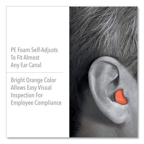 Image of Howard Leight® by Honeywell X-TREME Uncorded Disposable Earplugs, Uncorded, One Size Fits Most, 32 dB, Orange, 2,000/Carton