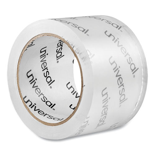 Image of Universal® Extra-Wide Moving and Storage Packing Tape, 3" Core, 2.83" x 54.7 yd, Clear, 6/Pack