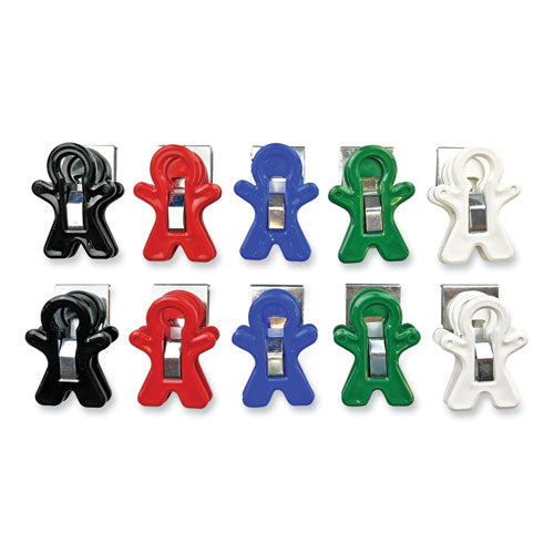 Image of TPG Creations Magnet Man, Assorted Colors, 10/Pack