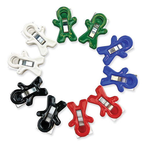 Image of TPG Creations Magnet Man, Assorted Colors, 10/Pack