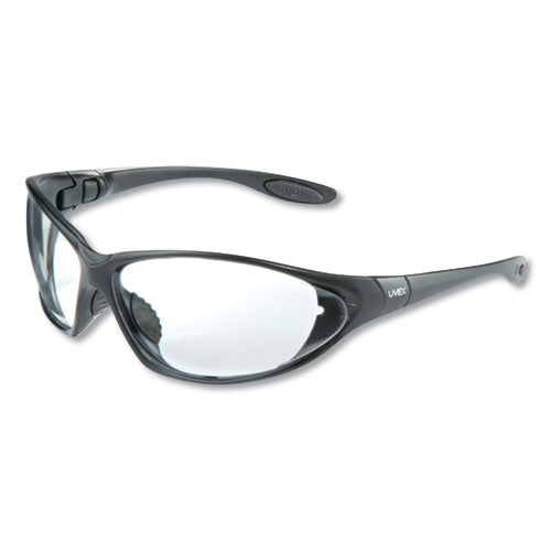 Image of Honeywell Uvex Seismic Sealed Eyewear, Black Polycarbonate Frame, Clear Polycarbonate Lens