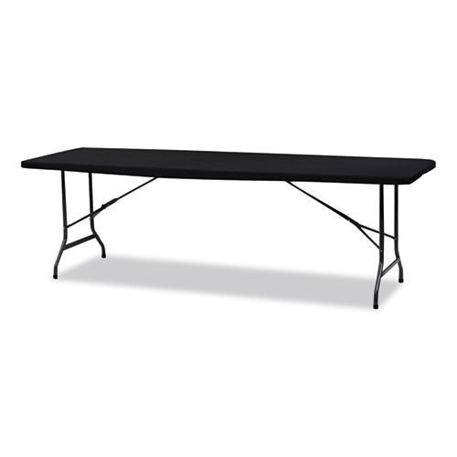 Image of Iceberg iGear Fabric Table Top Cap Cover, Polyester, 30 x 96, Black