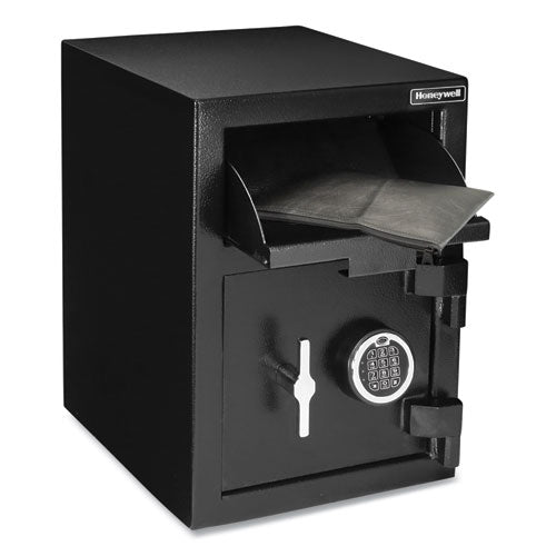 Image of Honeywell Steel Depository Safe with Digital Lock, 14 x 15.2 x 20.2, 1.06 cu ft, Black