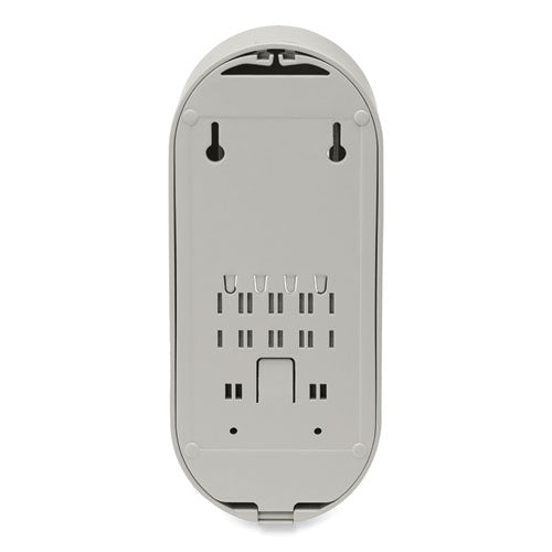 Image of Dial® Professional Versa Dispenser for Pouch Refills, 15 oz, 3.75 x 3.38 x 8.75, Light Gray/White, 6/Carton