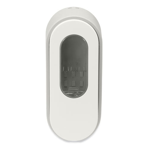 Image of Dial® Professional Versa Dispenser for Pouch Refills, 15 oz, 3.75 x 3.38 x 8.75, Light Gray/White, 6/Carton