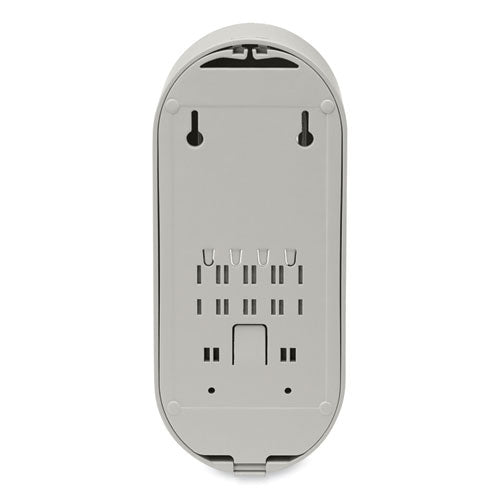 Image of Dial® Professional Versa Dispenser for Cartridge Refills, 15 oz, 3.75" x 3.38" x 8.75, Light Gray/White, 6/Carton