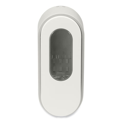 Image of Dial® Professional Versa Dispenser for Cartridge Refills, 15 oz, 3.75" x 3.38" x 8.75, Light Gray/White, 6/Carton