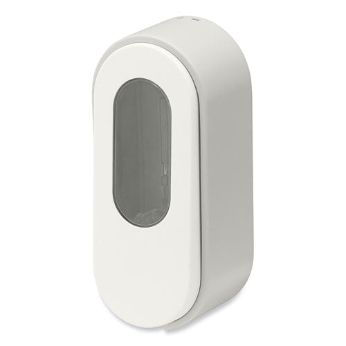 Image of Dial® Professional Versa Dispenser for Pouch Refills, 15 oz, 3.75 x 3.38 x 8.75, Light Gray/White, 6/Carton