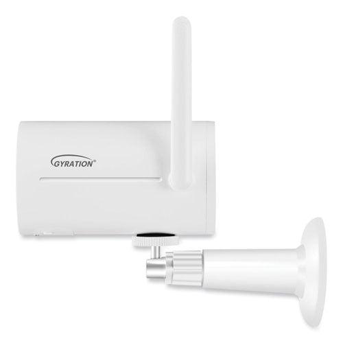 Image of Gyration® Cyberview 3010 3MP Smart Wifi Bullet Camera with Solar Panel, 2304 x 1296 Pixels