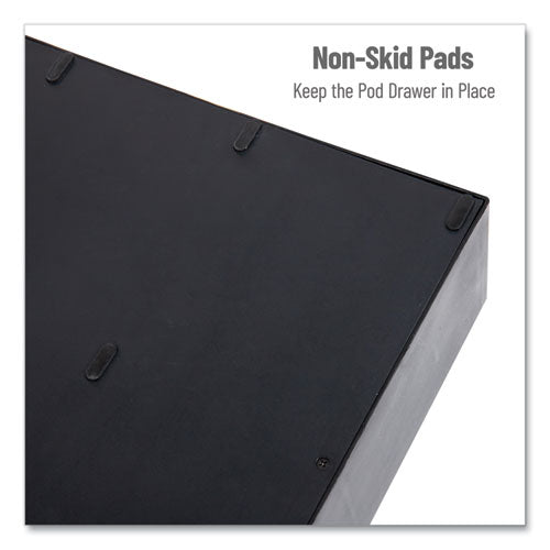 Image of Mind Reader 2-Tier 6-Drawer Single Serve Coffee Pod Drawer, 14 x 12.25 x 4.75, Black