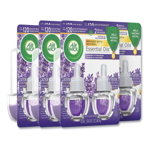 Image of Air Wick® Scented Oil Refill, Lavender And Chamomile, 0.67 Oz, 2/pack