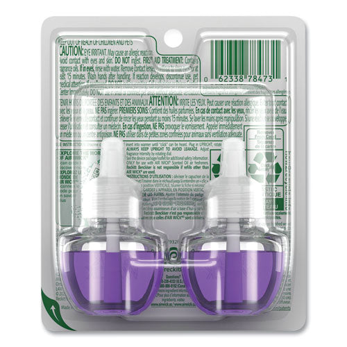 Image of Air Wick® Scented Oil Refill, Lavender And Chamomile, 0.67 Oz, 2/pack