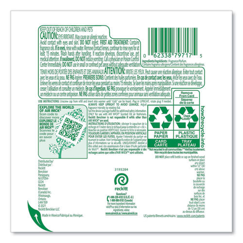 Image of Air Wick® Scented Oil Refill, Fresh Waters, 0.67 Oz, 2/pack