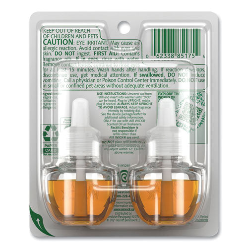 Image of Air Wick® Scented Oil Twin Refill, Hawai'i Exotic Papaya/hibiscus Flower, 0.67 Oz
