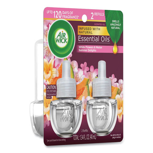 Image of Air Wick® Scented Oil Refills, Summer Delights, 0.67 oz, 2/Pack