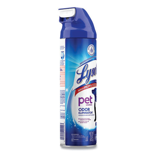 Image of LYSOL® Brand Disinfectant Spray II Pet Odor Eliminator, Fresh, 15 oz Aerosol Spray, 12/Carton
