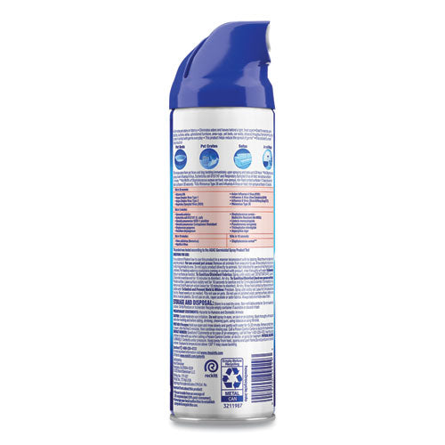 Image of LYSOL® Brand Disinfectant Spray II Pet Odor Eliminator, Fresh, 15 oz Aerosol Spray, 12/Carton