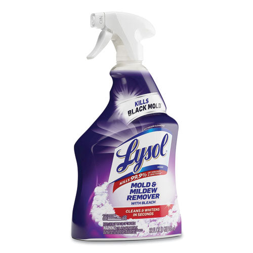 Image of LYSOL® Brand Mold And Mildew Remover With Bleach, 32 Oz Spray Bottle, 12/carton