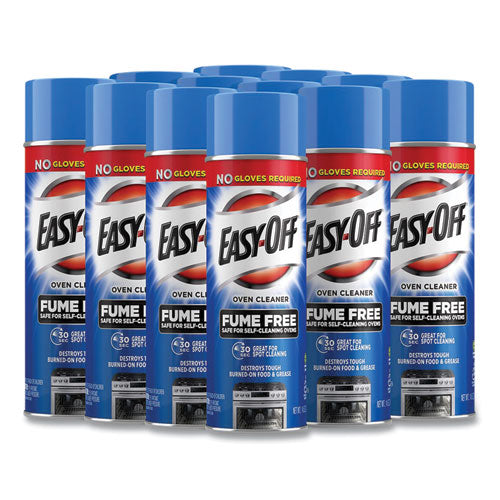 Image of EASY-OFF® Fume-Free Oven Cleaner, Lemon Scent 14.5 Oz Aerosol Spray, 12/carton