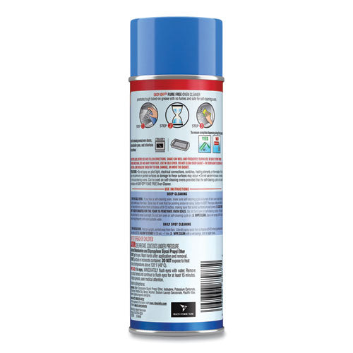 Image of EASY-OFF® Fume-Free Oven Cleaner, Lemon Scent 14.5 Oz Aerosol Spray, 12/carton