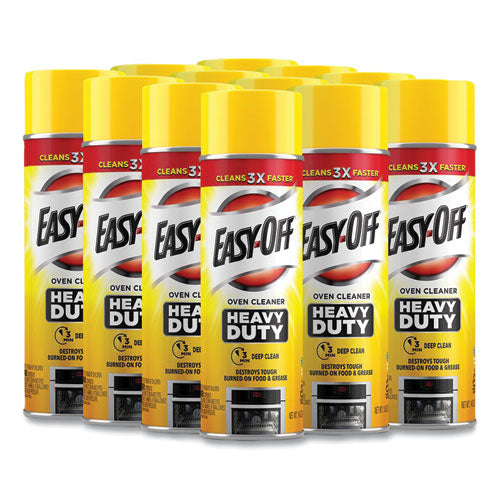 Image of EASY-OFF® Heavy Duty Oven Cleaner, Fresh Scent, Foam, 14.5 Oz Aerosol Spray
