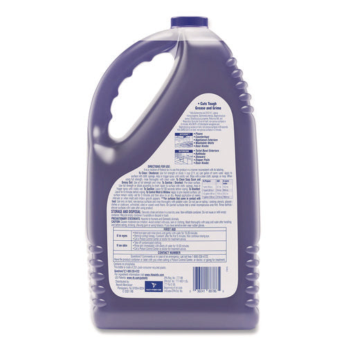 Image of LYSOL® Brand Clean and Fresh Multi-Surface Disinfectant Cleaner, Lavender and Orchid Essence, 144 oz Bottle, 4/Carton