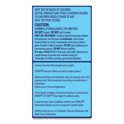 Image of FINISH® Powerball Dishwasher Tabs, Fresh Scent, 94/Box