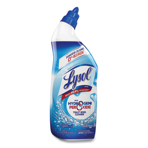 Image of LYSOL® Brand Toilet Bowl Cleaner With Hydrogen Peroxide, Ocean Fresh Scent, 24 Oz