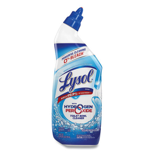 Image of LYSOL® Brand Toilet Bowl Cleaner With Hydrogen Peroxide, Ocean Fresh Scent, 24 Oz