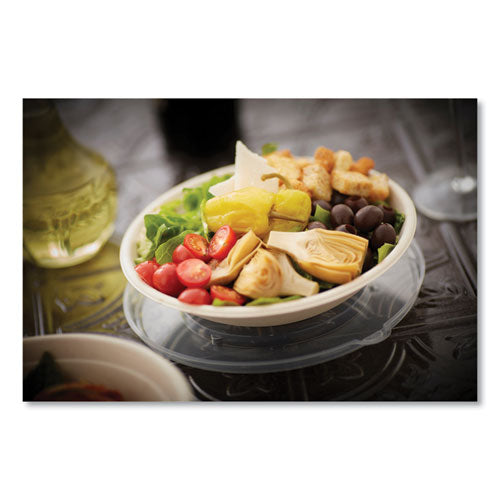 Image of Pactiv Evergreen EarthChoice Fiber-Blend Bagasse Dinnerware, Bowl, Sugarcane, 32 oz, Natural, 400/Carton
